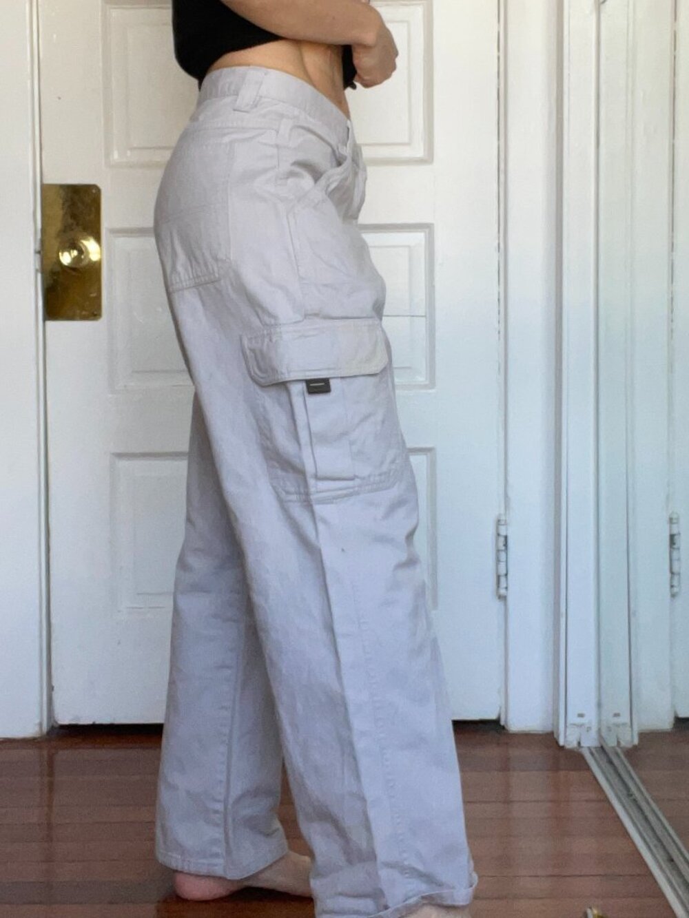 Wrangler Kids' White/Cream Cargo Pants